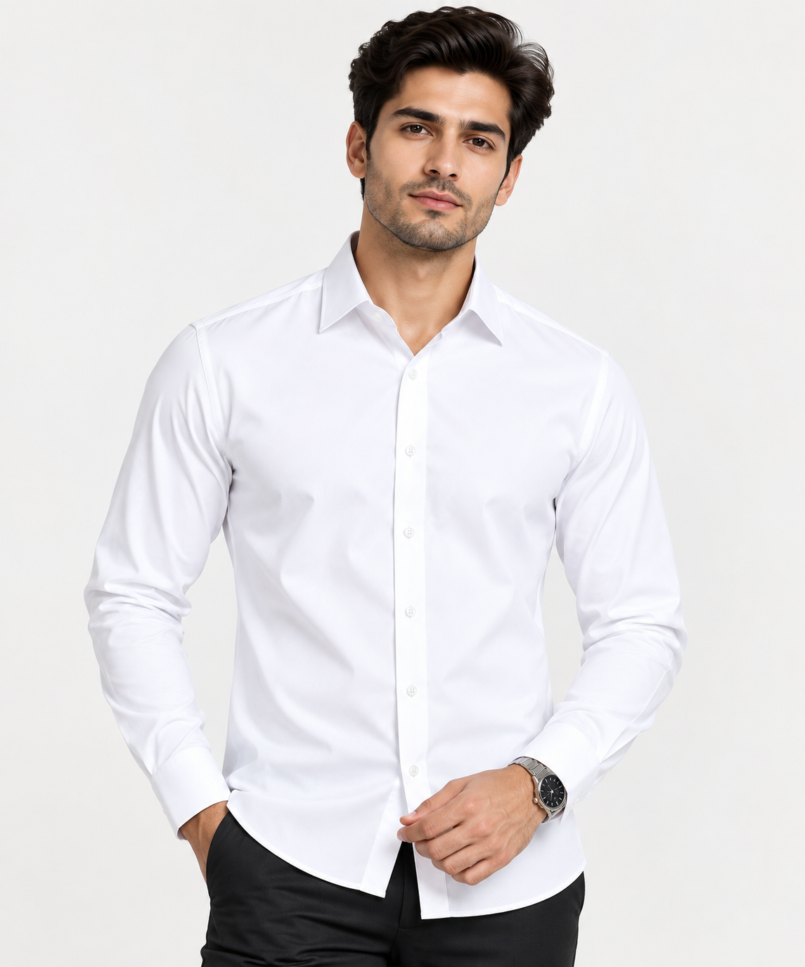 Premium White Formal Shirt